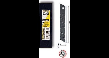 Olfa LBB-50 Ultrascherp reserve afbreek messen 50 stuks