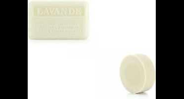 Soap bar set -  savon de Marseille zeep set Lavendel + shampoo bar 100% natuurlijke zeep - biologisch