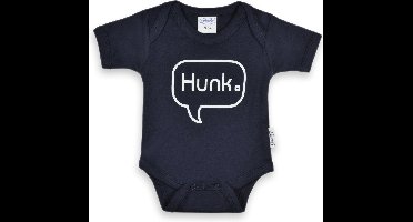Funnies Romper Hunk Jongens Katoen Donkerblauw Maat 50/56