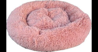 Napzzz Hondenmand Donutmand Fuzzle - Roze 80cm