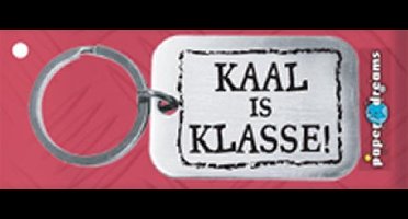 Paper Dreams | RVS Sleutelhanger | Kaal is klasse!