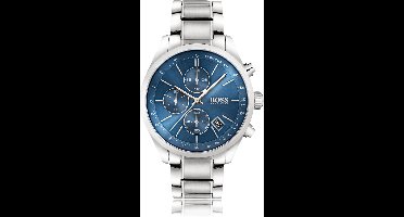 Hugo Boss HB1513478 Grand Prix Horloge - Staal - Zilverkleurig - Ø44 mm