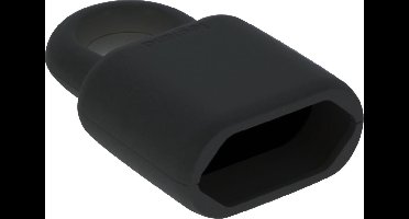 Legrand contrastekker – euro – trekoog – 2.5A – zwart