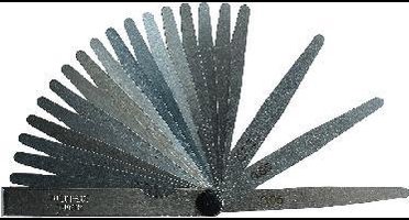 MIB Professionele Voelermaat set,  100mm,  21 bladen 0,05-2,00mm