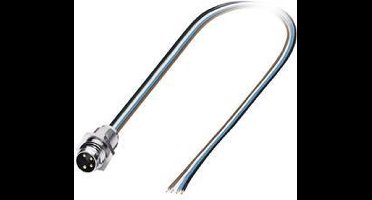 Phoenix Contact 1523492 Sensor/actuator steekconnector M12 Aantal polen: 8 Stekker, inbouw 0.50 m 1 stuk(s)