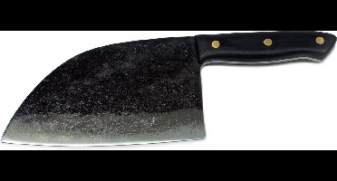 YAKINIKU Bijl - 30 cm - Gesmeed Hard Staal - BBQ Hakbijl - Vlees & Botten - Mastergriller Accessoire