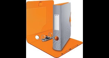 Leitz 180° Active Urban Chic PP Ordner Voor 350 Vel - Map voor A4 Documenten - Rugbreedte Van 65mm - Donkergrijs