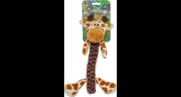 Zoo Friends Gino Giraffe Stick Bruin - 32x22x10cm
