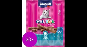 Vitakraft Cat-Stick Mini - Kattensnack - Schol&Omega - 20 x 3 st