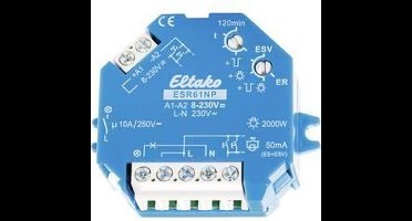 Stroomstootschakelaar Op- en inbouw Eltako ESR61NP 1x NO 230 V/DC, 230 V/AC 10 A 2000 W 1 stuk(s)