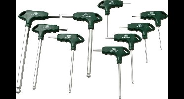 Grippon-H Inbus Schroevendraaierset met T-handvat 9-delig