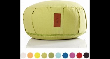 Gorilla Sports Yogakussen - Meditatie Kussen - Yoga - Pilates - Limegroen