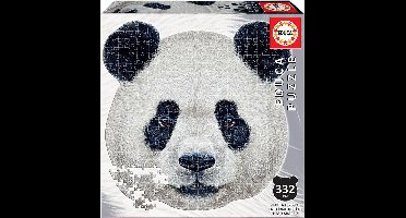 Pandakop - Vormpuzzel