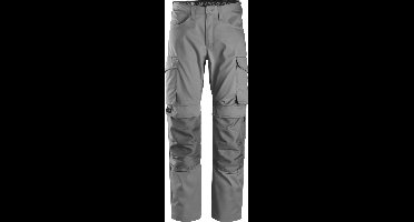 Snickers 6801 Service Broek met Kniestukzakken - Grijs/Grijs - 146