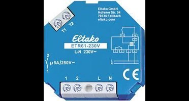 Eltako ETR61-230V Uitschakelrelais Nominale spanning: 230 V Schakelstroom (max.): 5 A 1 stuk(s)