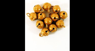 Belletjes 15mm goud R1 per 12 stuks