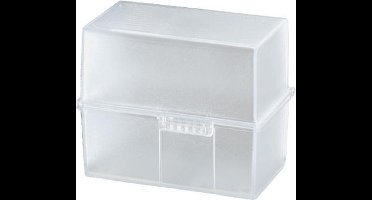 Kaartenbak HAN breed A7 - kunststof translucent