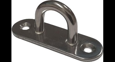 Dek-Oog.DELTA-FIX. 6.0 mm. RVS-A2. Vastzet-Beugel voor Slot.