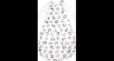 Meyco Baby Animal baby slaapzak rond tweedelig - multicolour - 74/80 - 2.5 TOG