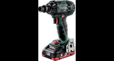 Metabo SSW 18 LTX 300 BL 18V LiHD Accu slagmoersleutel set (2x 4.0Ah accu) in Koffer - 300Nm - 1/2"" - koolborstelloos
