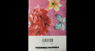 Zensation Bright Flowers Purple 2 persoon dekbedovertrek 200-200 cm