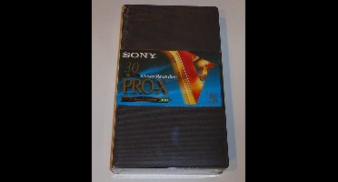 Sony PRO-X E-30 vhs videoband