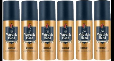 De Vergulde Hand Deodorant Spray - Voordeelverpakking 6 x 150 ML