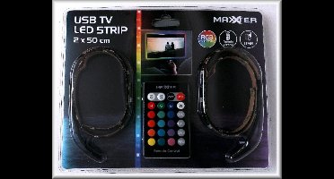 TV LED Strip- zelfklevend Maxxter USB
