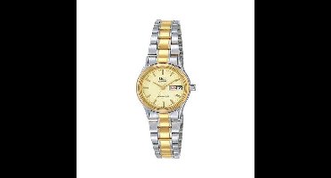 Q&Q dames horloge met dag en datum BB17-410Y