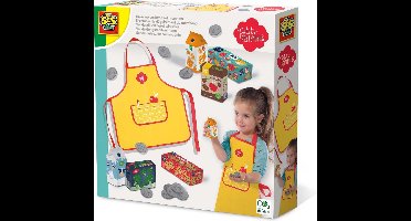 SES - Petits Pretenders - Verkleedkledingset winkelier - inclusief schort