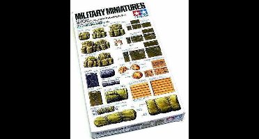 Tamiya Diorama-Set US Military Equipment Modern - 1:35 - 35266