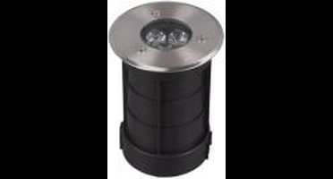 TRIO BELAJA - Inbouwspot - Nikkel mat - incl. 1x SMD 3,5W - Buitenverlichting - IP65