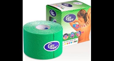 CureTape® Classic groen 5 cm x 5 m, 1 rol – kinesiotape - fysiotape