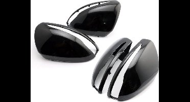 Spiegelkappen Voor Mercedes C Klasse W205 E Klasse W213 S Klasse W222 GLX X253 Glans Zwart Amg Styling