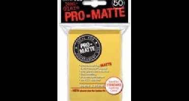 Speelgoed | Kaartspel - Sleeves Pro-Matte Yellow D12