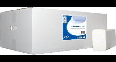 Euro Products Handdoekpapier M-fold 2-laags Wit 3750 Stuks