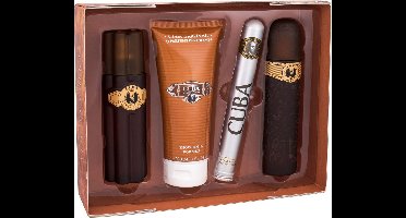 SET Cuba Paris EDT 100ml + EDT 35ml + SHOWER GEL 200ml + AS 100ml - Eau De Toilette - 100ML