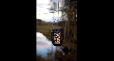 RTM Lighting Solar Fakkel -Zwart -Kaarslicht -42CM -Zonne-Energie