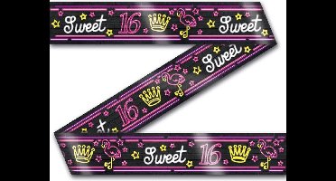 Paper Dreams Party Tape Sweet 16 Neon 12 Meter