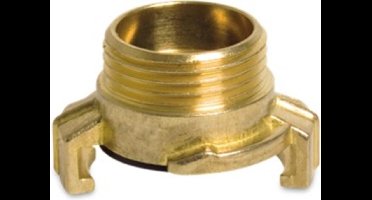 GEKA koppeling buitendraad messing | Profec | 3/4