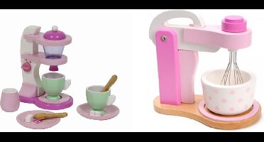 Mentari Keukenmachine set met mixer-en Koffieset u krijgt 2 assorti geleverd