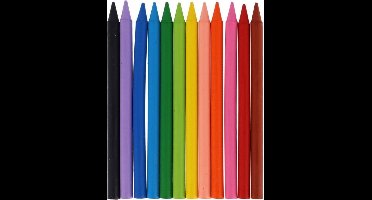 Bic Waskrijt Plastidecor Gekleurd Junior 12 Stuks