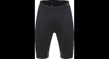 Santini Fietsbroek kort zonder bretels Heren - Karma Delta - Bibless Shorts GitEvo padding  Black - S