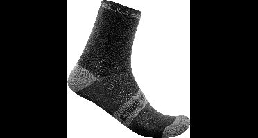 Castelli Fietssokken - Maat 36-39 - Mannen - zwart/grijs