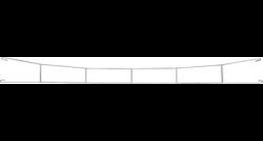 Märklin 70203 H0 Rijdraad H0 Märklin C-rails (met ballastbed) 5 stuk(s)