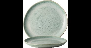 Ontbijt Bord | 20,5x19cm | Blauw | 6 stuks