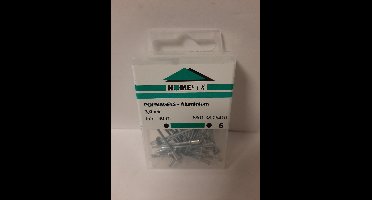 Homefix Popnagels-Aluminium 3.0x6 25 Stuks