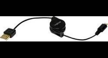 Logilink - USB 2.0 A Male naar USB 2.0 Micro Male - 0.75 m