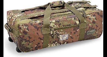 Defcon 5 reistas Trolley Travel Bag met schouderbanden - 70 liter - Camo