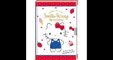 Dagboek met slot - Hello Kitty